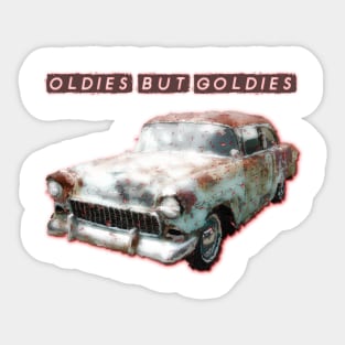 old 1955 Chevrolet Bel Air Sticker